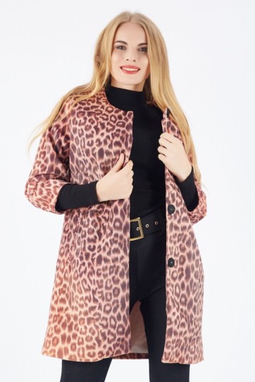 Çıtçıtlı Baskılı Kumas Kaban | Kbn12506