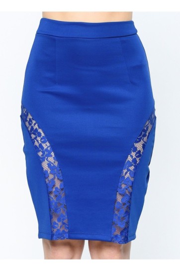 Onu Ndantel Garnili Dalgic Etek | Etk14714