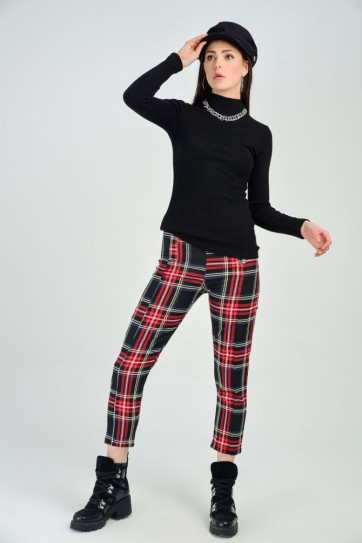 Sahte Flota Cepli Pitikare Pantolon