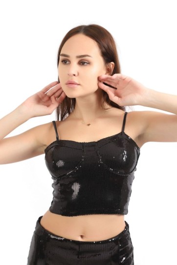 Gloplu Payet Büstiyer | Blz32226