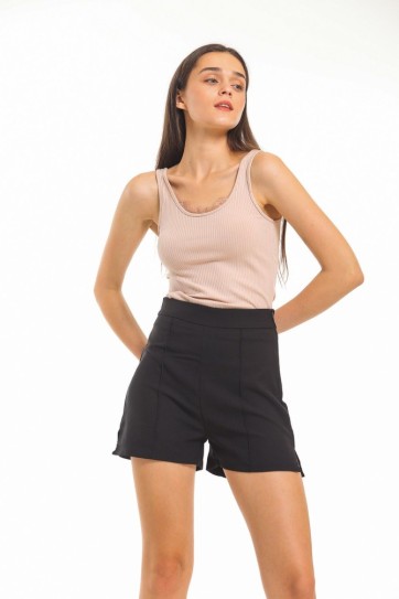 Hürrem Kumaş Cep Deyatlı Şort | Şrt33538