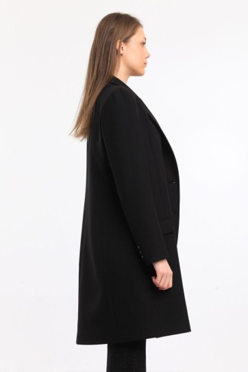 Astarlı Uzun Trençkot | Kbn33166Yn