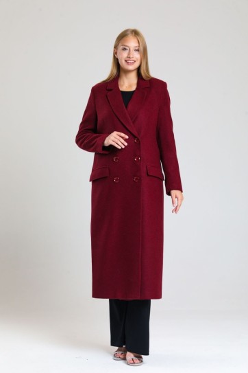 Astarlı Desenli Uzun Kaban | Kbn34176